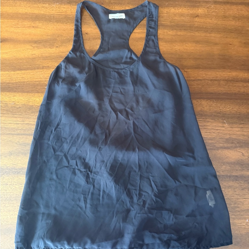 Urban Outfitters Sheer Tank with Open Back